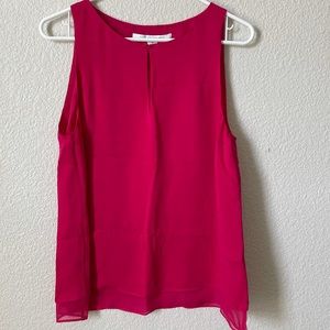 Diane Von Furstenberg Silk Tank/Blouse Size M